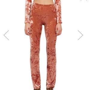Callipygian Crushed Velvet Pants